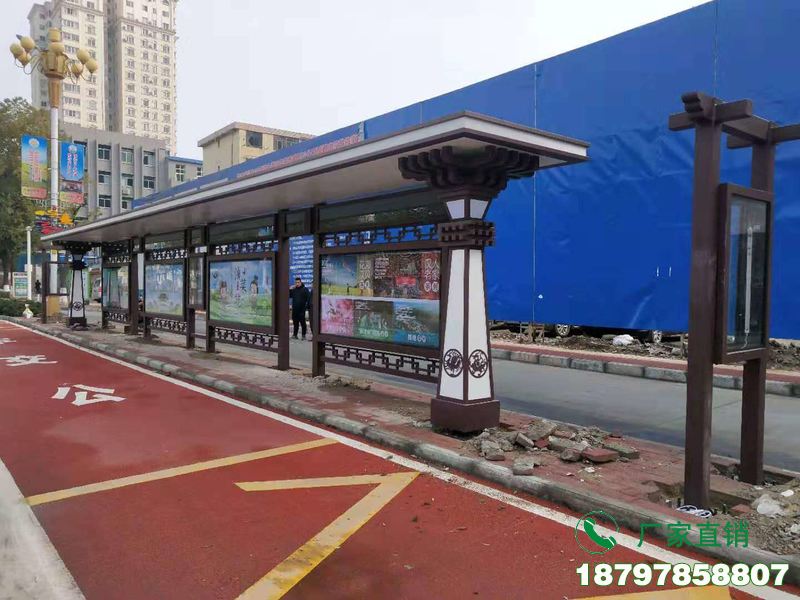 衢州创新复古公车等候亭