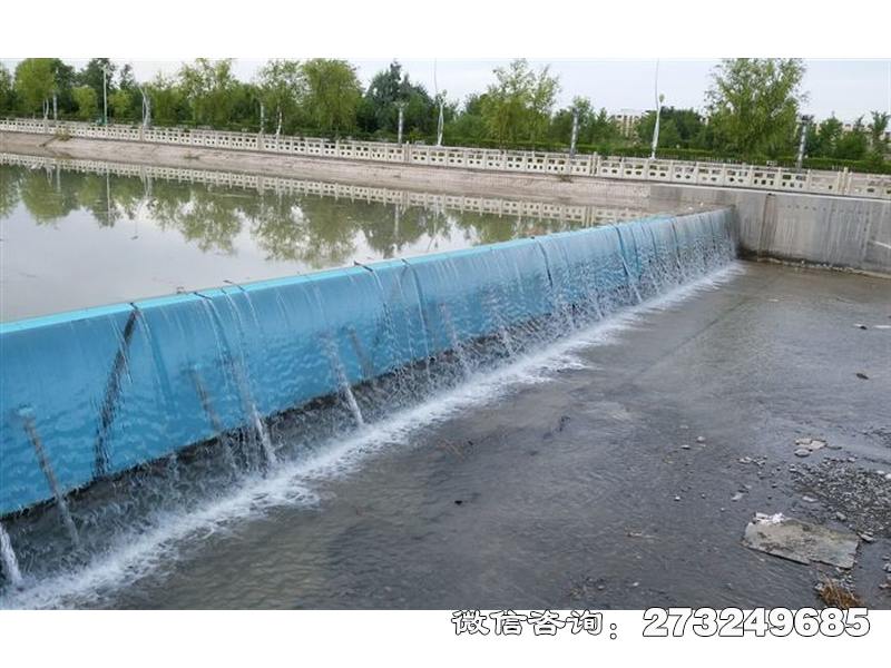 湛河景观液压钢坝